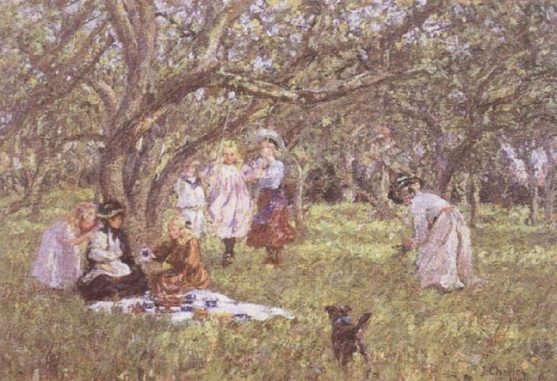 James Charles The Picnic China oil painting art